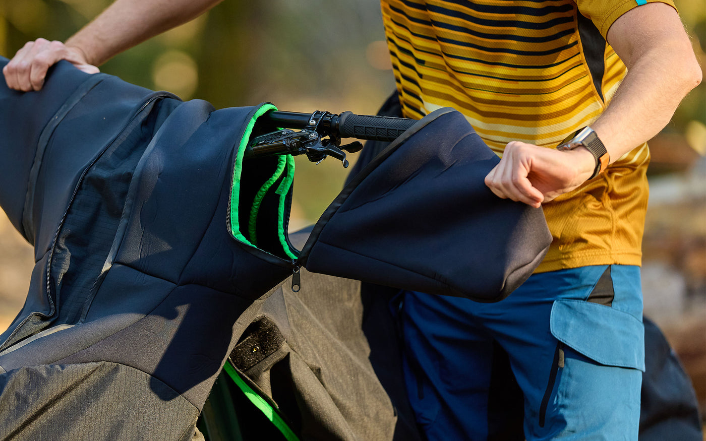 Expandable Fit for Oversized Handlebars