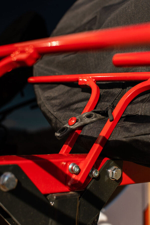 MTB Front Wheel Modification for VelociRAX(R) and ALTA Racks(R)